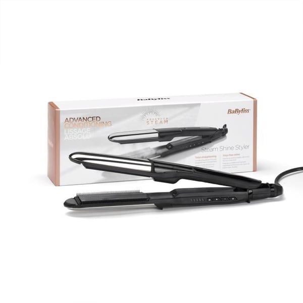 Babyliss ST496E suoristusrauta - Steam Shine -höyrysuoristin