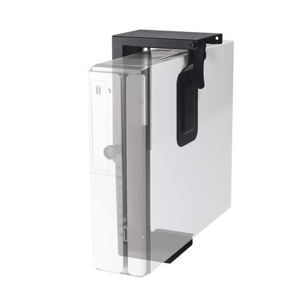 PC-bordstöd - NEWSTAR - CPU-D075BLACK - 10 kg Max - Höjdjusterbar - Vertikal installation