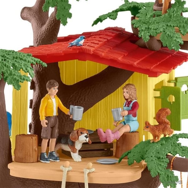 Figurine Hytte eventyr i træerne - SCHLEICH - Blandet - Udendørs - Fra 3 år