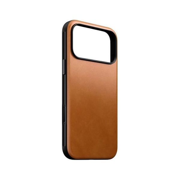 Coque - NOMAD - Modern Læder - iPhone 17 Pro Max - Lys Beige - Kompatibel med MagSafe