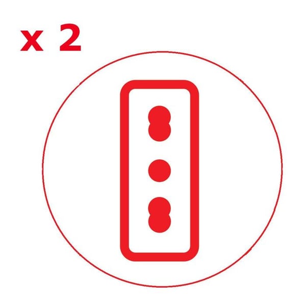 Polypool PP2389 Hvid stikadapter