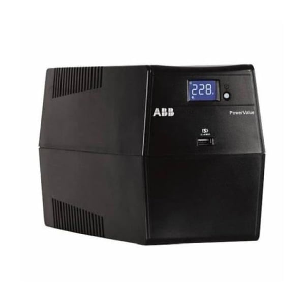 Ondulator - ABB - PowerValue 11LI - 800 VA - 1,5 min - Svart