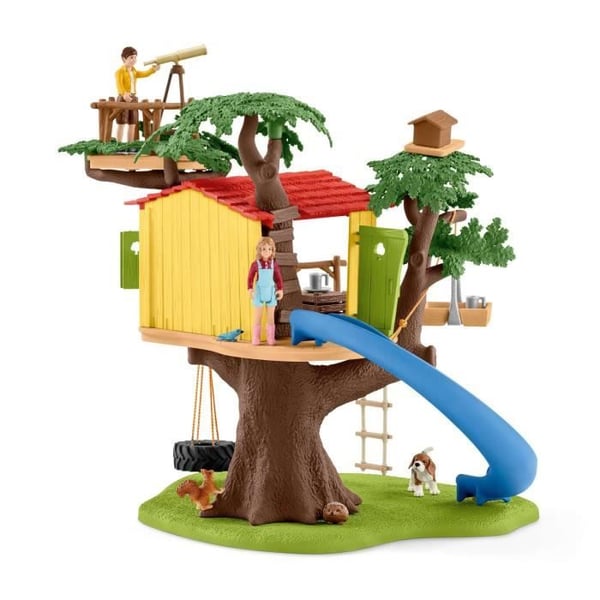 Figurine Hytte eventyr i træerne - SCHLEICH - Blandet - Udendørs - Fra 3 år