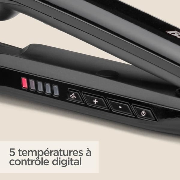 Babyliss ST496E suoristusrauta - Steam Shine -höyrysuoristin