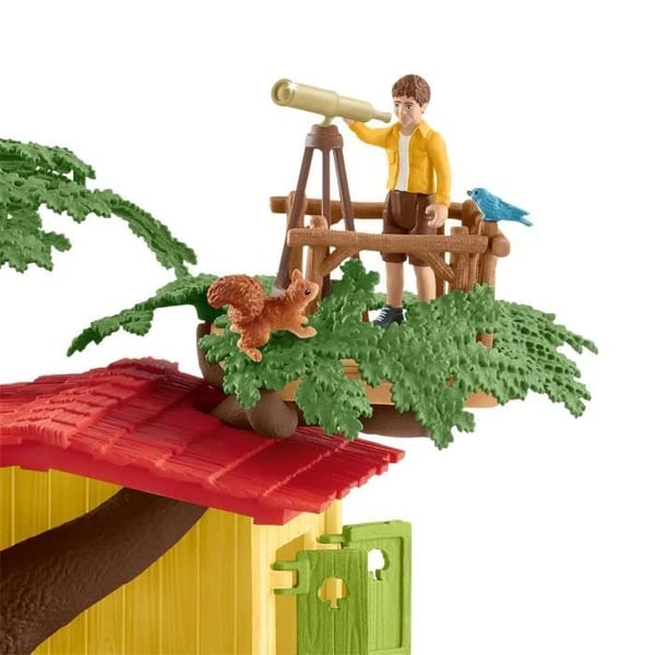 Figurine Hytte eventyr i træerne - SCHLEICH - Blandet - Udendørs - Fra 3 år