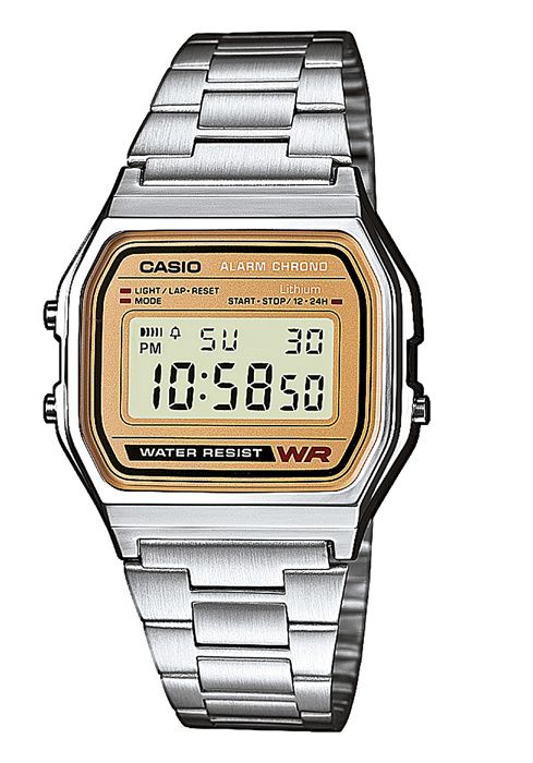 Vintage unisex Casio-klocka - A158WEA-9EF