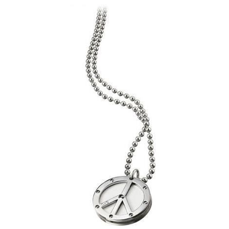 Halsband - D&G - JEWELS PEACE DJ0738 - Rostfritt stål - Silver - Blandat