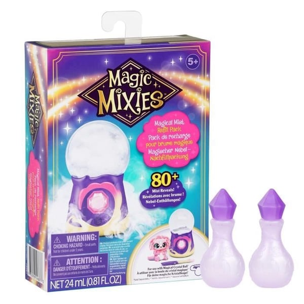 Leksak - MOOSE - MAGIC MIXIES - PÅFYLLNINGSFÖRPACKNING - S2 - Rosa - Inomhus - 3 år