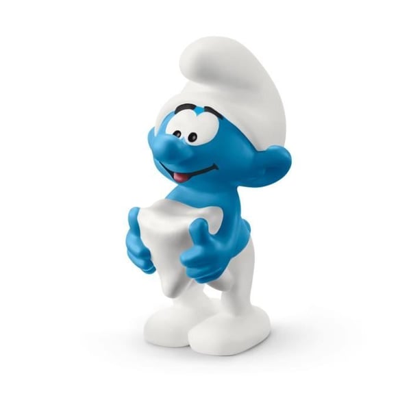 Figurin - SCHLEICH - Smurf med tand - Blandad - 3 år - Rumänien
