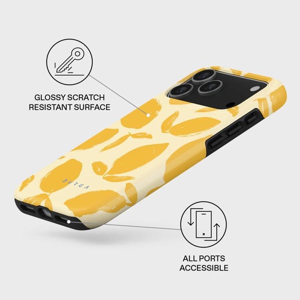 Coque Tough MagSafe Apple iPhone 17 Pro - Citron Tart