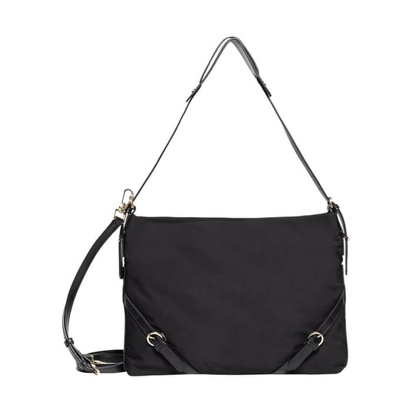 US Polo Assn Houston Horisontell Hobo-väska - Svart - Svart