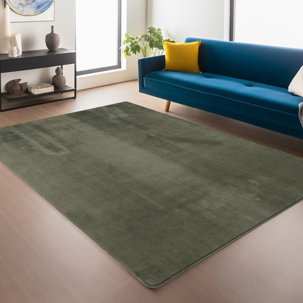 Matta - MELIS HOME - Uni - 120x160 cm - Grön - Halkskydd