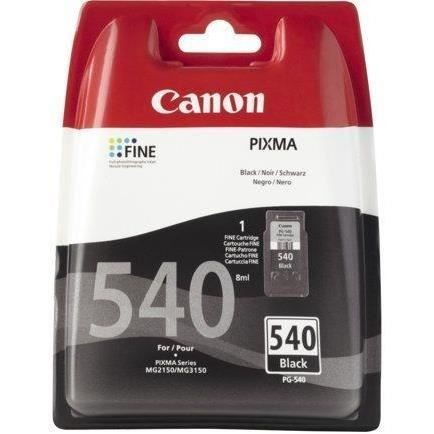 Blækpatron - CANON - PG-540 (5225B001) - Sort - 8 ml