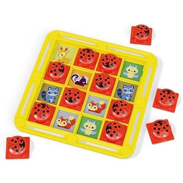 Minneslek - QUERCETTI - Fantasifigur Ladybug Natur - Flerfärgad - Från 3 år - 2 spelare eller fler