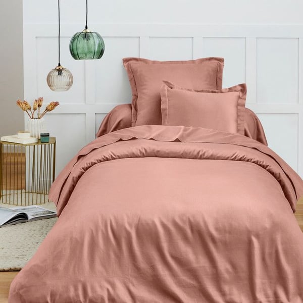 Påslakan 140 x 200 cm "Premium" för enkelsäng - Premium Old Rose
