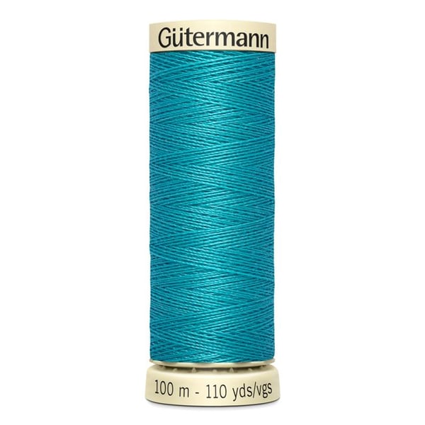 Tråd 100% polyester Gutermann 1 Spole - Att 715 - lagunblå