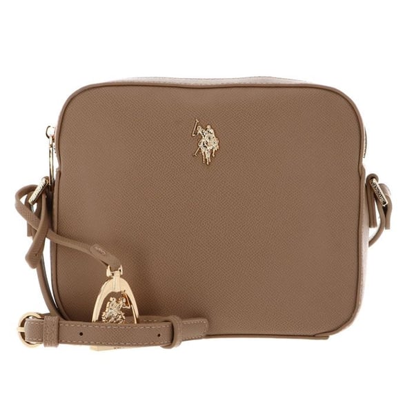 Axelväska - U.S. POLO ASSN. - Jones Crossbody Bag - Beige - 100% polyuretan - 360 g