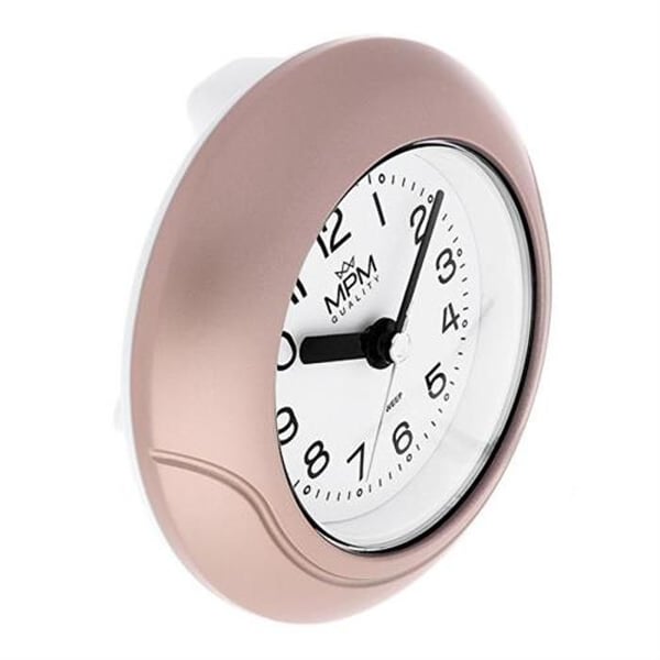 Badrumsklocka - MPM QUALITY - E01.2526.23 - Rosa - Inomhus - Batterier ingår ej