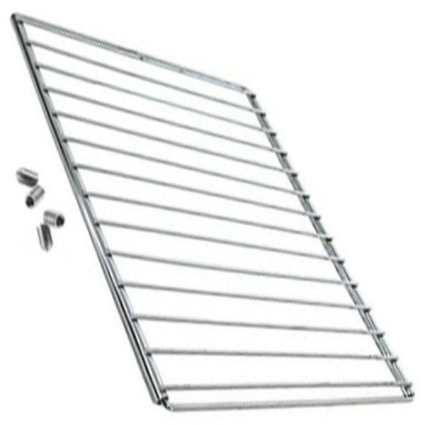 SOS Tarvike Universaali laajennettava uuniritilä + 4 ruuvia 370 - 650 mm x 320 mm uunille, keittimelle