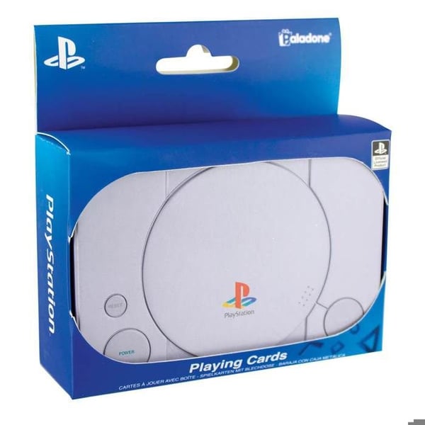Playstation kortspil - PALADONE - 52 kort - Sort - Unisex - Indendørs