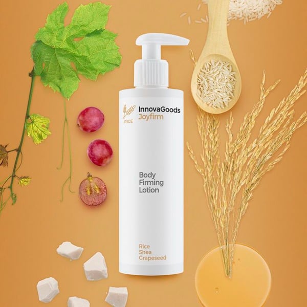 Lotion för kroppen som fastar InnovaGoods Rice Joyfirm 250 ml