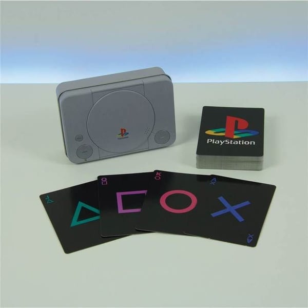 Playstation kortspil - PALADONE - 52 kort - Sort - Unisex - Indendørs
