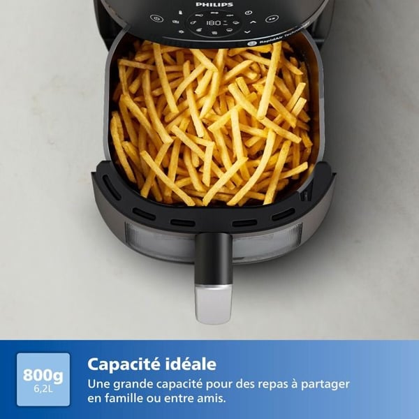 Friture uden olie - Philips - NA231/00 - 1700 watt - 6,2 liter - 13 madlavningsmetoder