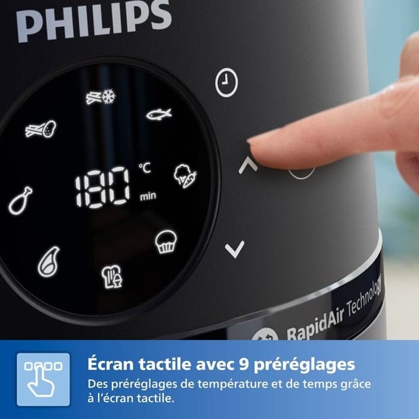 Friture uden olie - Philips - NA231/00 - 1700 watt - 6,2 liter - 13 madlavningsmetoder