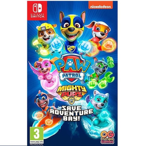 Paw Patrol Mighty Pups Nintendo Switch