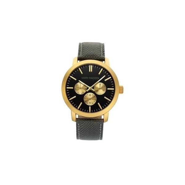 Klocka - MARK MADDOX - Trendy HC3025-97 - Kvarts - Analog - Svart Läder