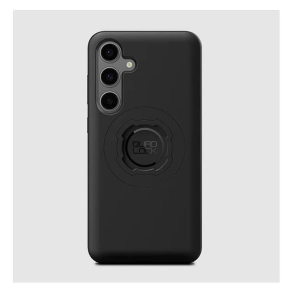 Skyddsskal MAG - QUAD LOCK - Samsung Galaxy S24 FE - Polykarbonatkärna - Stötdämpande TPU - MAG-ring