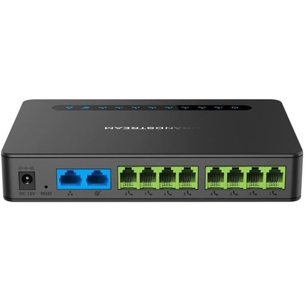 Grandstream FXS Gateway med 8 Gigabit-portar NAT-router - HT818