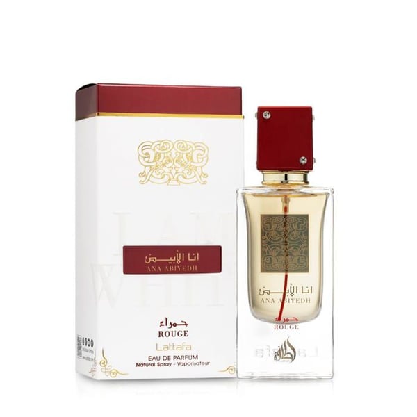 Eau de Parfum - Lattafa - Ana Abiyedh Rouge - 60ml - Kvinna - Orientaliskt Amber Gourmand
