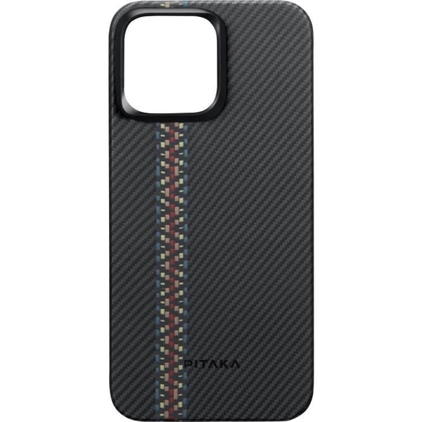 Mobilfodral - PITAKA - MagEZ 4 - Aramid - Styv - Kompatibel med MagSafe