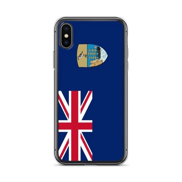 Coque Telefon Flagga Saint Helena, Ascension och Tristan da Cunha - iPhone XS