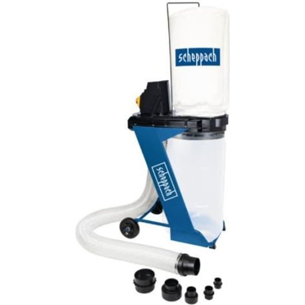 75L verkstadsdammsugare - SCHEPPACH - DC500 - 550W - 1150 m³/h - 6 adaptrar