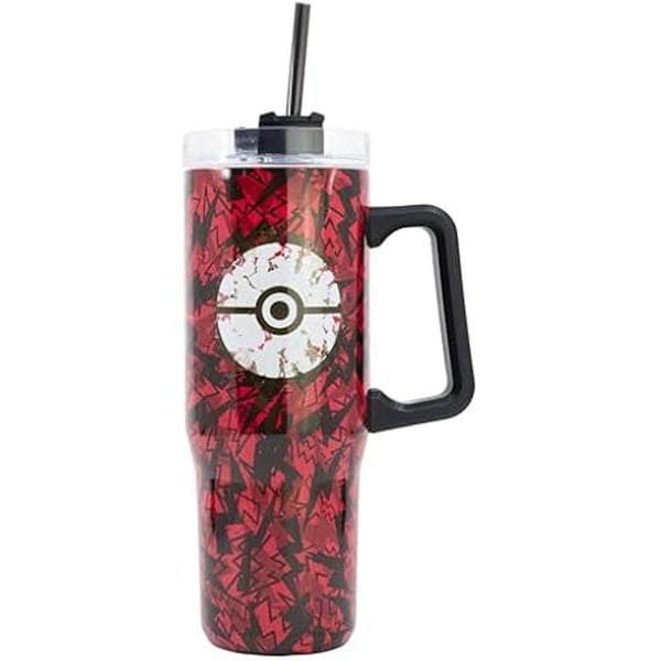 Isolerad mugg - STOR - Pokemon Thundruck - Rostfritt stål - 940 ml - Vuxen