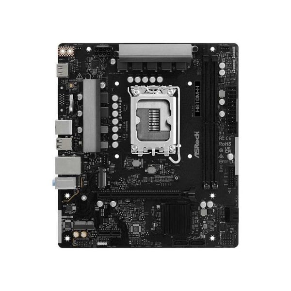 Asrock Moderkort H810M-H Micro-ATX, Socket LGA 1851, DDR5