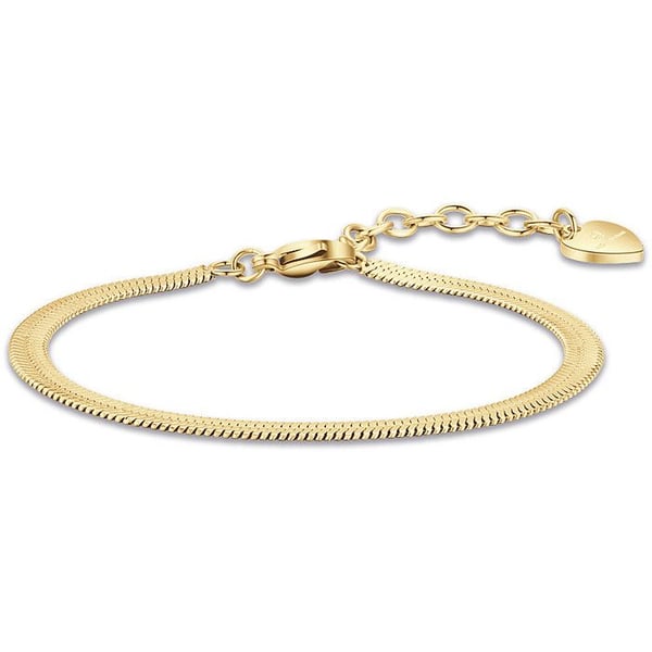 Armbånd - LUCA BARRA - BK2174 - Hypoallergenisk stål - Sølv - Guld