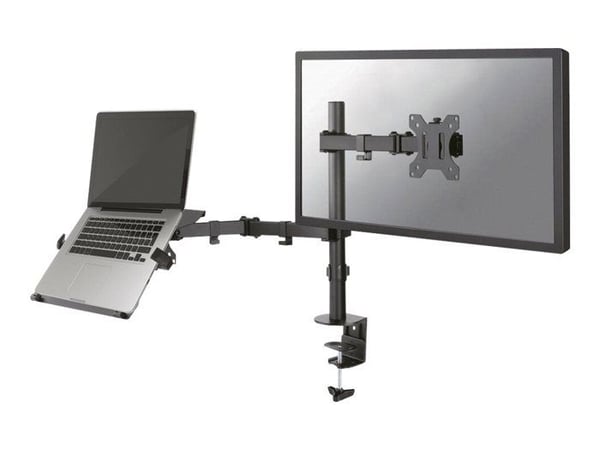 Justerbar arm för LCD-skärm - NewStar - FPMA-D550NOTEBOOK - Svart - 10"-32" - Skrivbordsmonterbar