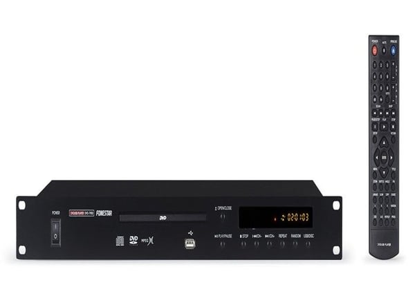 DVD/USB-läsare - FONESTAR - Modell 13992-DI - Autoplay - 19” rack - Stereo