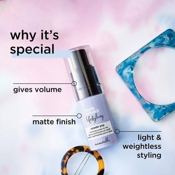 Stylingpulver - MILK_SHAKE - Lifestyling Powder Pop - Volym - 5g - Medelstark fixering