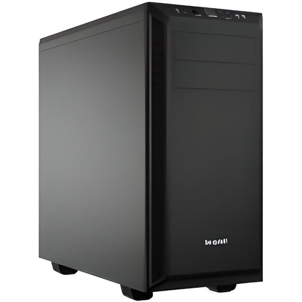 BE QUIETE Pure Base 600 PC CASE - Mid Tower - Svart - ATX-format (11236)