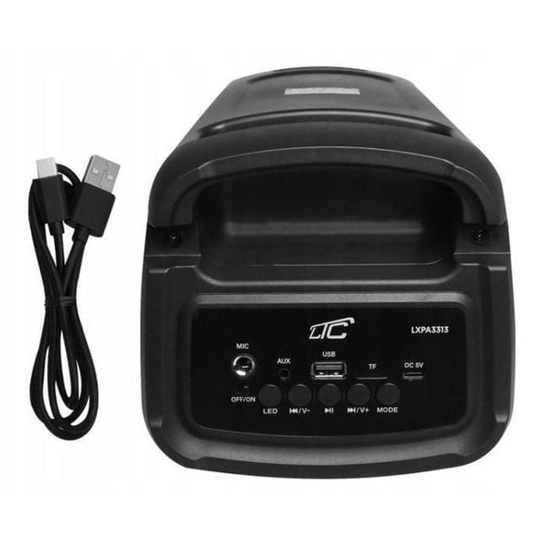 Bluetooth-högtalare - APTEL - LXPA3313 - 2x3'' - USB/SD/AUX - 4000mAh