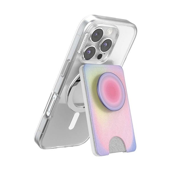 MagSafe-stöd för smartphone PopWallet Premium PopSockets Rosa