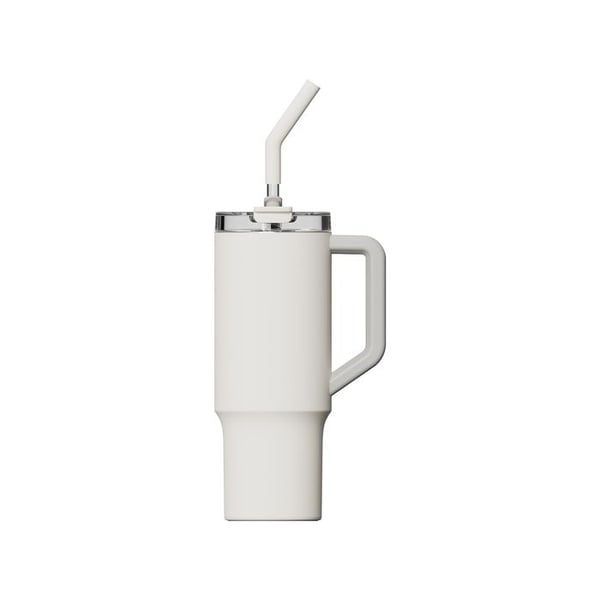 Mug med sugrör - Xiaomi - Mugg i rostfritt stål - 1L - Isolering 6h - BPA-fri Tritan sugrör