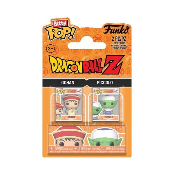 Figurine Funko Bitty Pop! 2st | Dragon Ball Z | Gohan & Piccolo