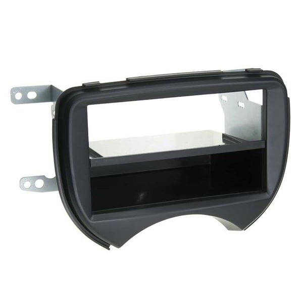 Framslutare 2-DIN med förvaringsfack Micra 2011-2013 > svart