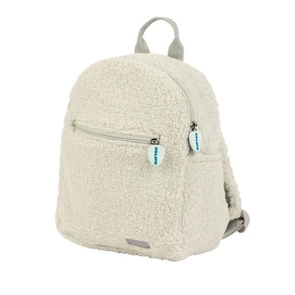 Barnryggsäck - Nattou - Teddy écru - 28x23x14 cm - Bekväm - Maskintvättbar