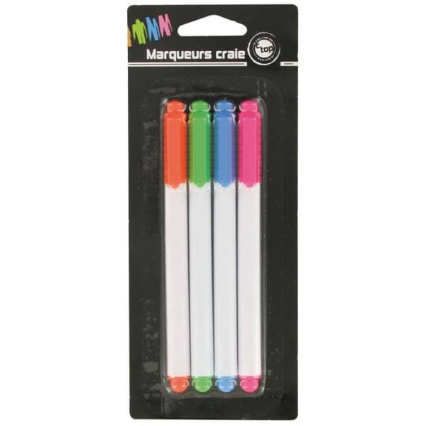 Kritblock - MegaCrea DIY - 4-pack - Flerfärgad - 1,4 ml